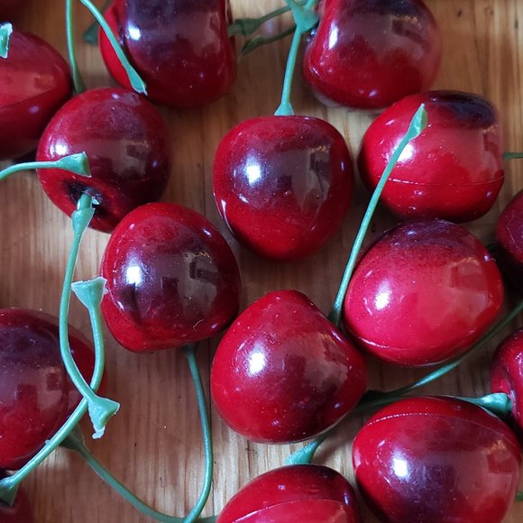 Pottery Barn Summer Cherry Vase Filler - Picture 3 of 3